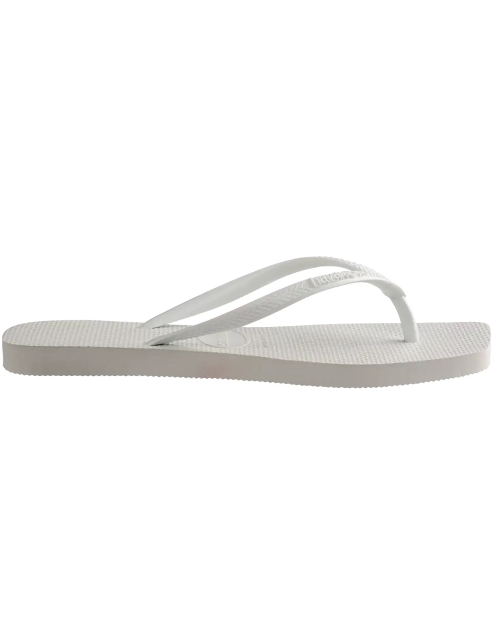 Slim Square Sandal, White