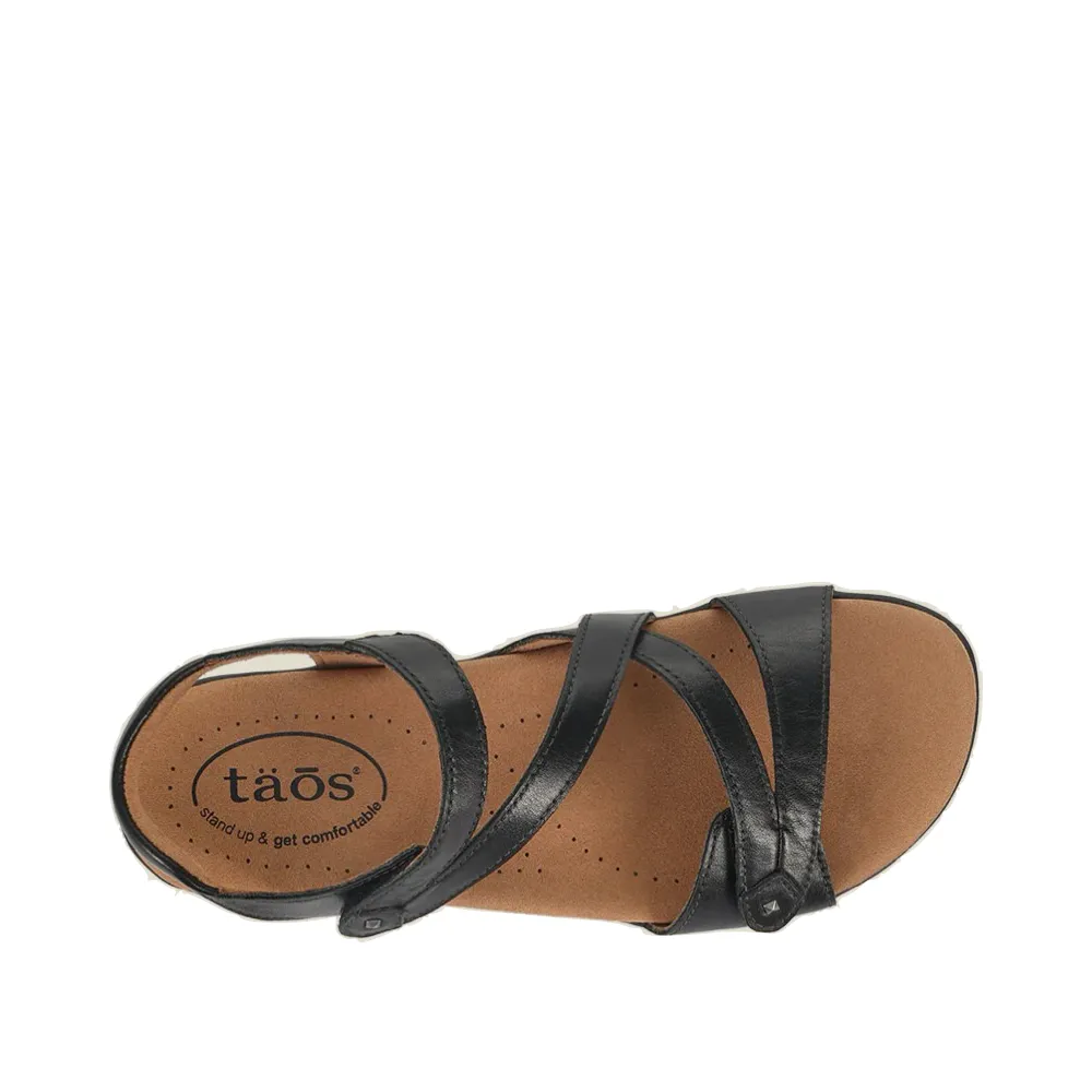 Taos Women's Big Time Sandal in Black