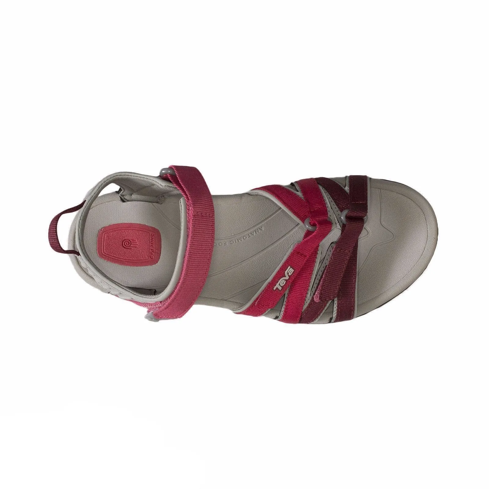 Teva Tirra Red Gradient Sandals