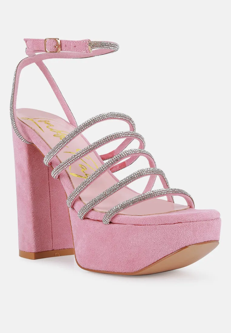 Tricks High Block Heel Sandals