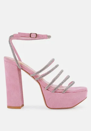 Tricks High Block Heel Sandals