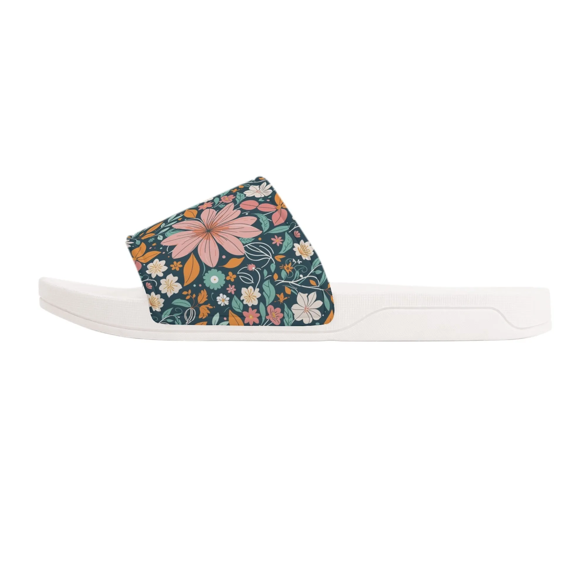 Wild Flowers Mens Slide Sandals