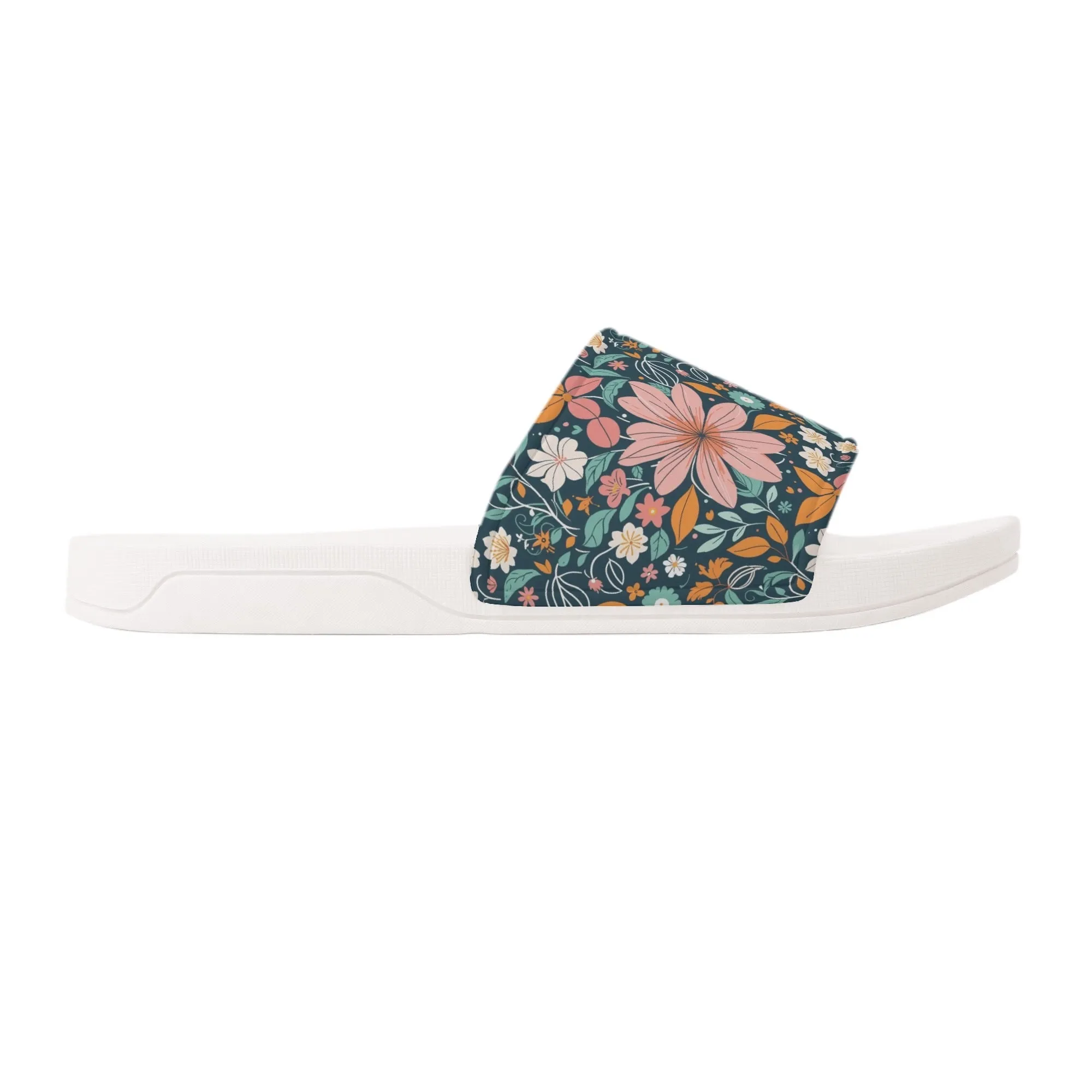 Wild Flowers Mens Slide Sandals