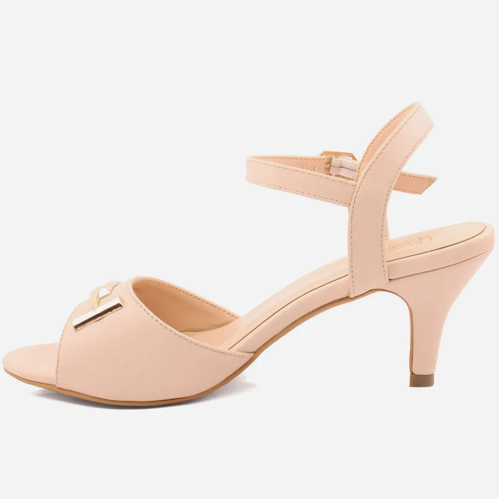 Women "Dizzy" Ankle Strap Heel Sandals