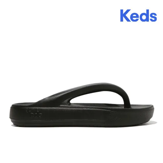 Women's Soft Thong Flip flop Black (WF67923)